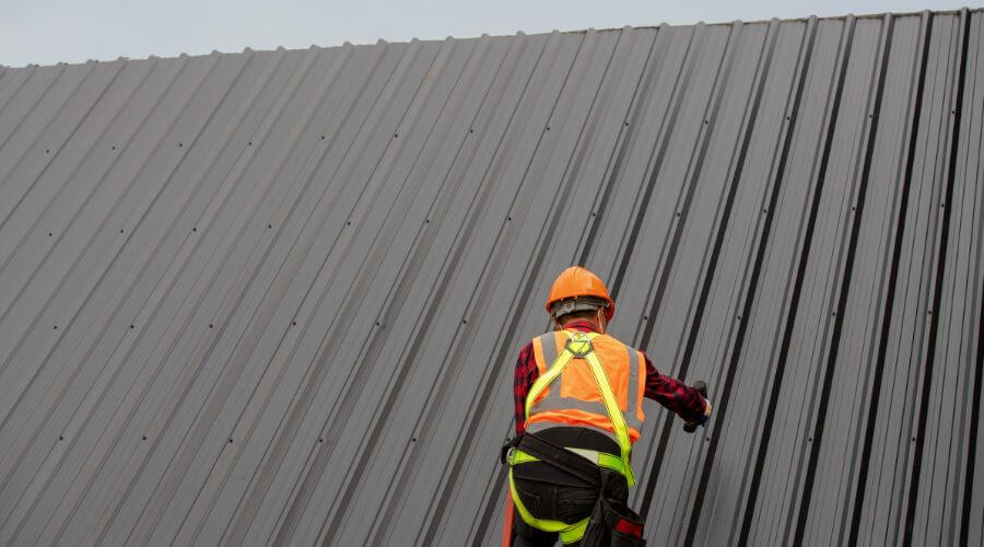 Professional gutter cleaning in Mode, IL